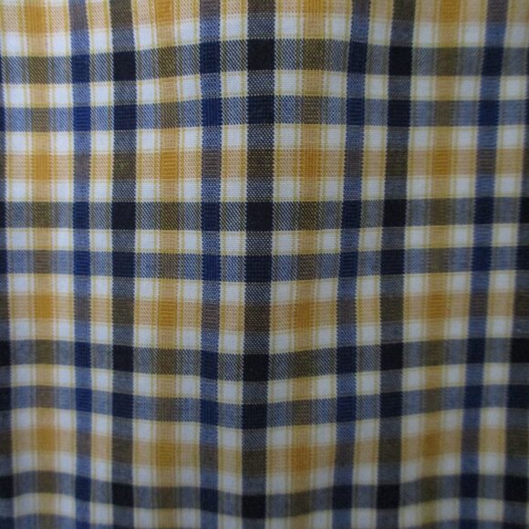 Banana Republic Camden Mens L/S Yellow Cotton Button Down Casual Shirt - Large - Picture 2 of 3